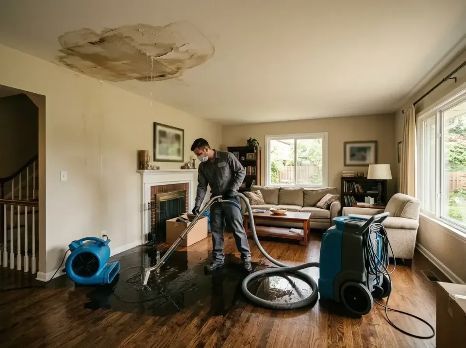 attic-pipe-burst-ceiling-drip-008 — frequently asked questions, Water Damage Restoration & Carpet Care in Lewistown, PA